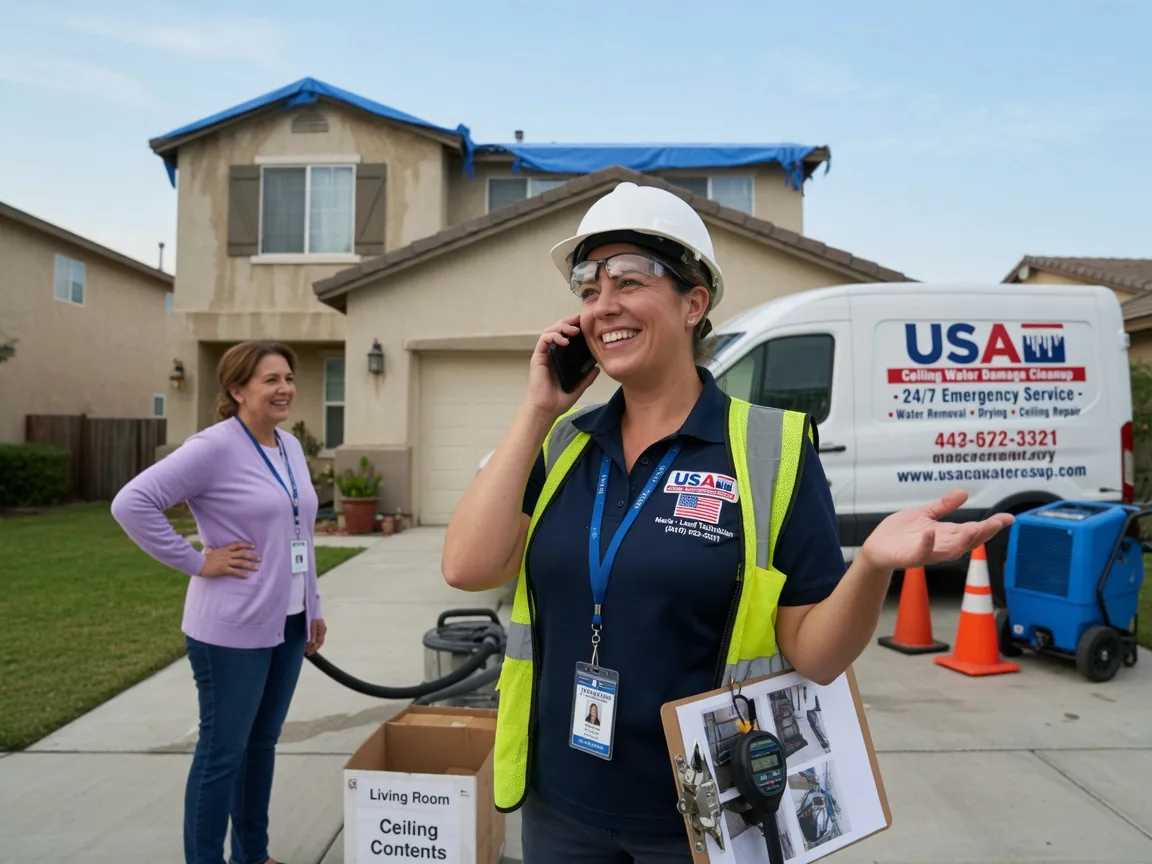 Ceiling Water Damage Restoration Racine, OH FAQs